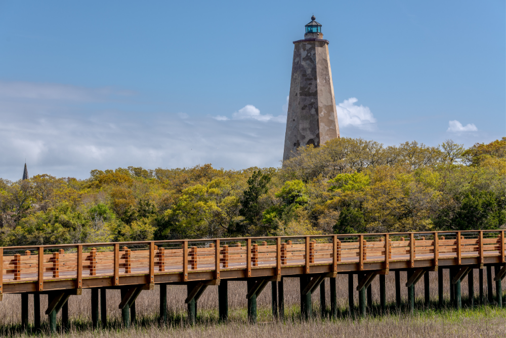 old baldy lighthouse on bald head island