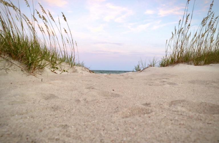 clean-beach-path