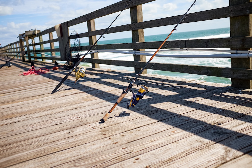 scenic view of a pier